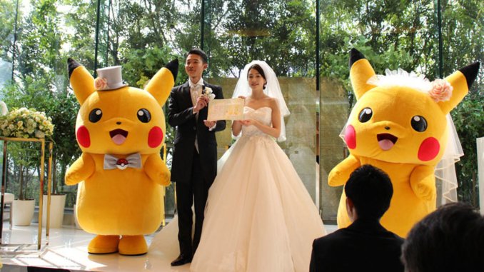 Mit Pikachu dabei - Jetzt könnt ihr offizielle Pokémon-Hochzeiten veranstalten