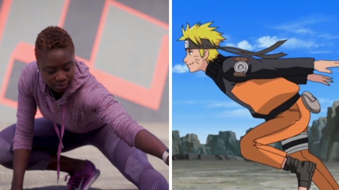 Olympischer Profi-Sprinter zeigt wie schnell der Naruto-Run wirklich ist