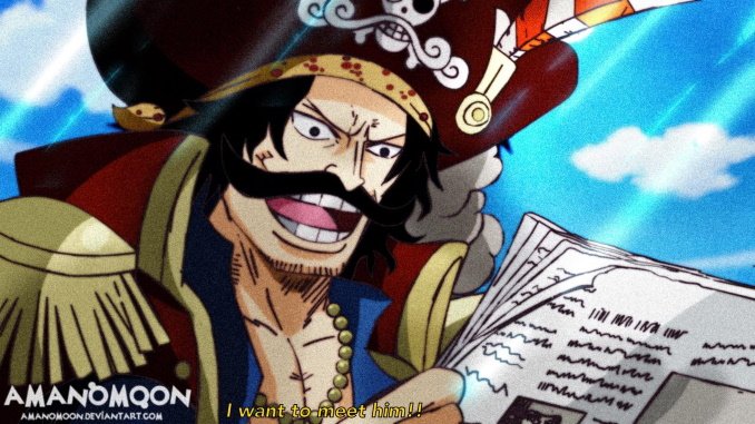 One Piece zeigt den Piratenkönig Gold Roger in jungen Jahren