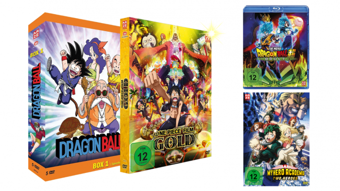 Amazon 3-für-2-Aktion für Animes: Dragon Ball, One Piece & mehr jetzt günstiger