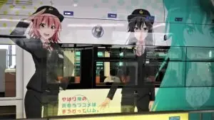 Die längste Schwebebahn der Welt erstrahlt jetzt im Anime-Design
