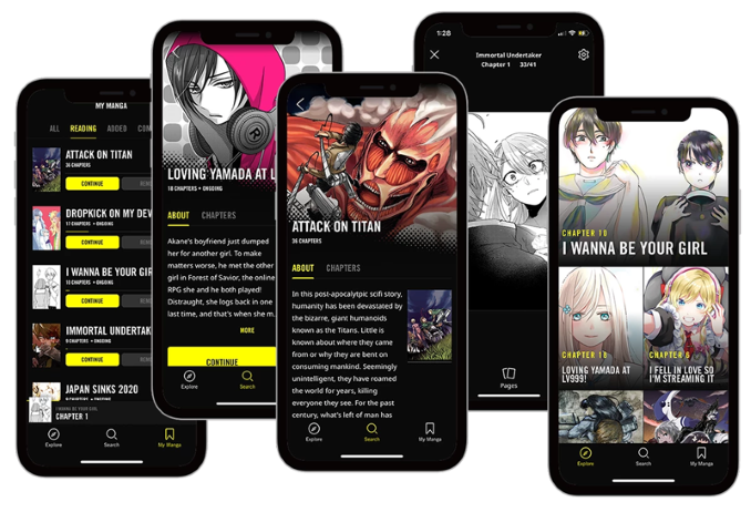 Mangamo: Neue Manga-App jetzt auch weltweit erhältlich