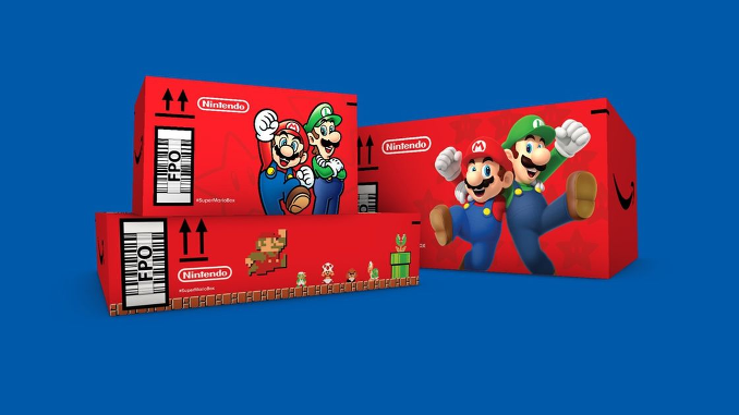 Werbeaktion: Amazon verschickt Pakete im Super Mario-Design