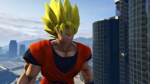 GTA 5 als Son-Goku spielen: Mod lässt euch für Chaos sorgen