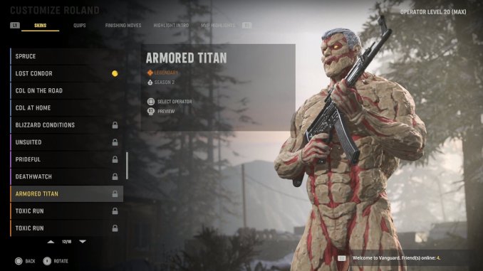 Attack on Titan x Call of Duty: Bald gibt es den Gepanzerten Titan im Spiel