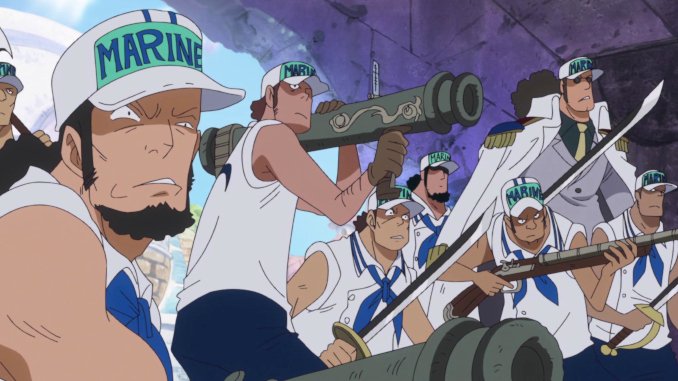 Netflix-Adaption von One Piece: Erster Blick auf die Marine-Soldaten