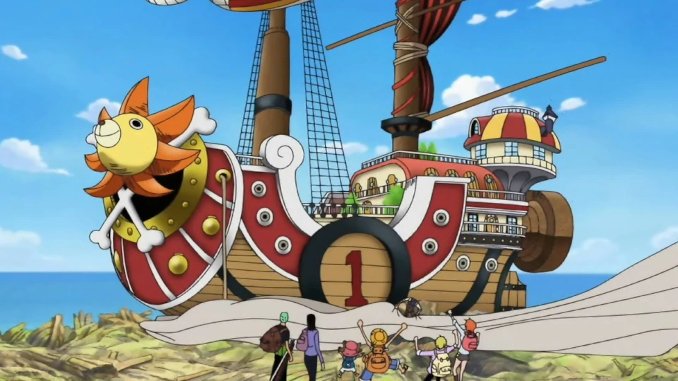 WTF? One Piece Red verwandelt die Thousand Sunny in einen lebendigen Charakter