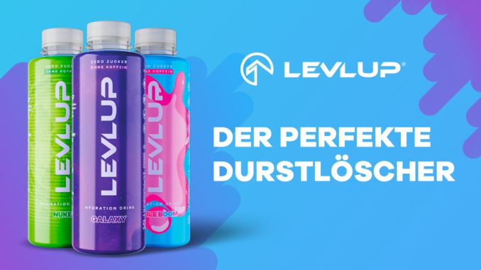 Neu und frisch am Start: Die Hydration Drinks von LevlUp