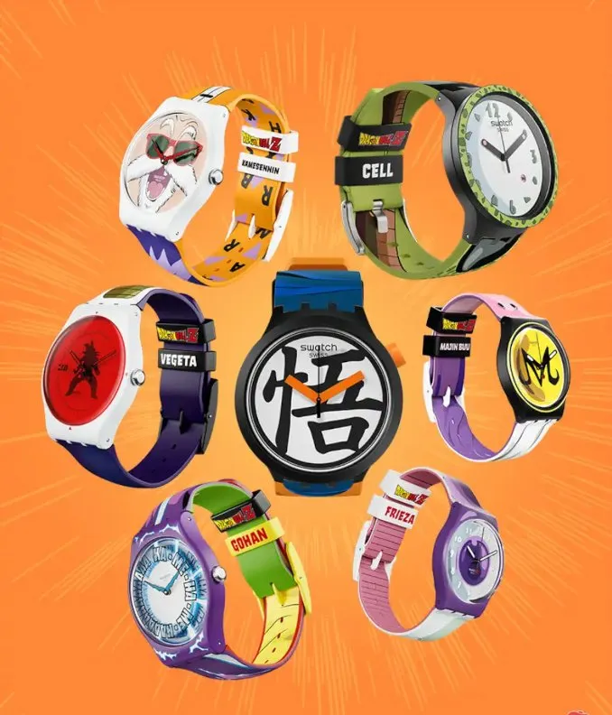 Swatch: Uhrenmacher enthüllt atemberaubende Dragon Ball Z-Kollektion