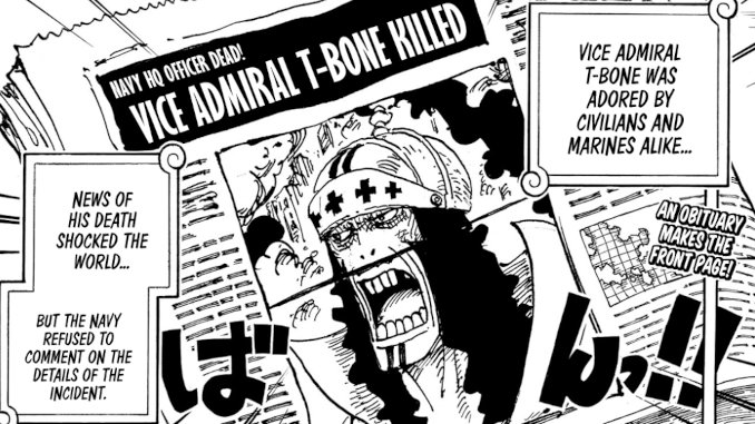 One Piece: Manga schockiert mit Tod eines beliebten Marine-Admirals